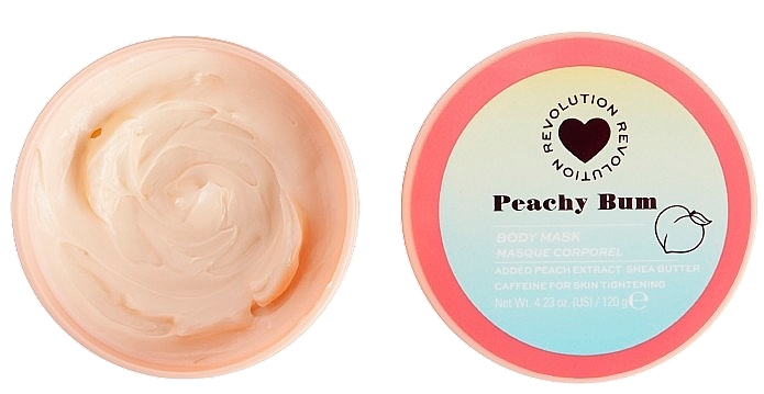 Маска для шкіри сідниць - I Heart Revolution Peachy Bum Body Mask — фото N3