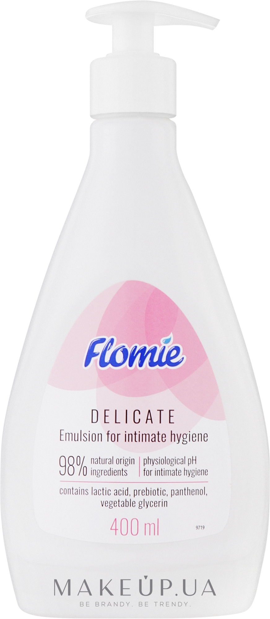 Эмульсия для интимной гигиены - Flomie Delicate Emulsion For Intimate Hygiene — фото 400ml
