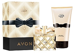 Avon Luck For Her - Набор (edp/50ml + b/lot/150ml) — фото N1