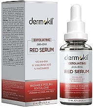 Отшелушивающая сыворотка для лица - Dermokil Exfoliating AHA+BHA Red Serum — фото N1