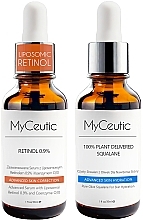 Парфумерія, косметика Набір - MyCeutic Retinol Skin Tolerance Building Retinol 0.9% Squalane Set 2 (f/ser/30mlx2)