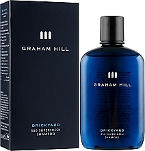 УЦЕНКА Шампунь для ежедневного мытья волос - Graham Hill Brickyard 500 Superfresh Shampoo  * — фото N4