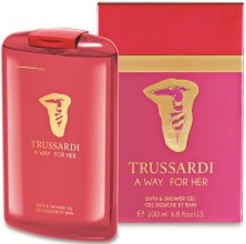 Духи, Парфюмерия, косметика Trussardi A Way For Her - Парфюмированный гель для душа