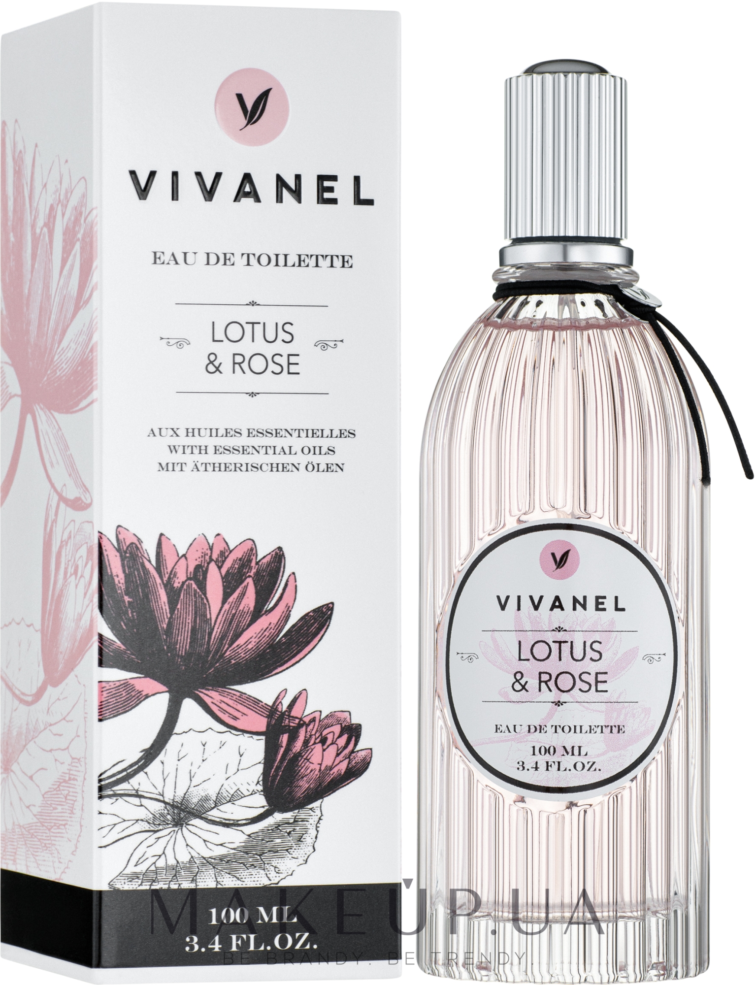 Vivian Gray Vivanel Lotus&Rose - Туалетна вода — фото 100ml