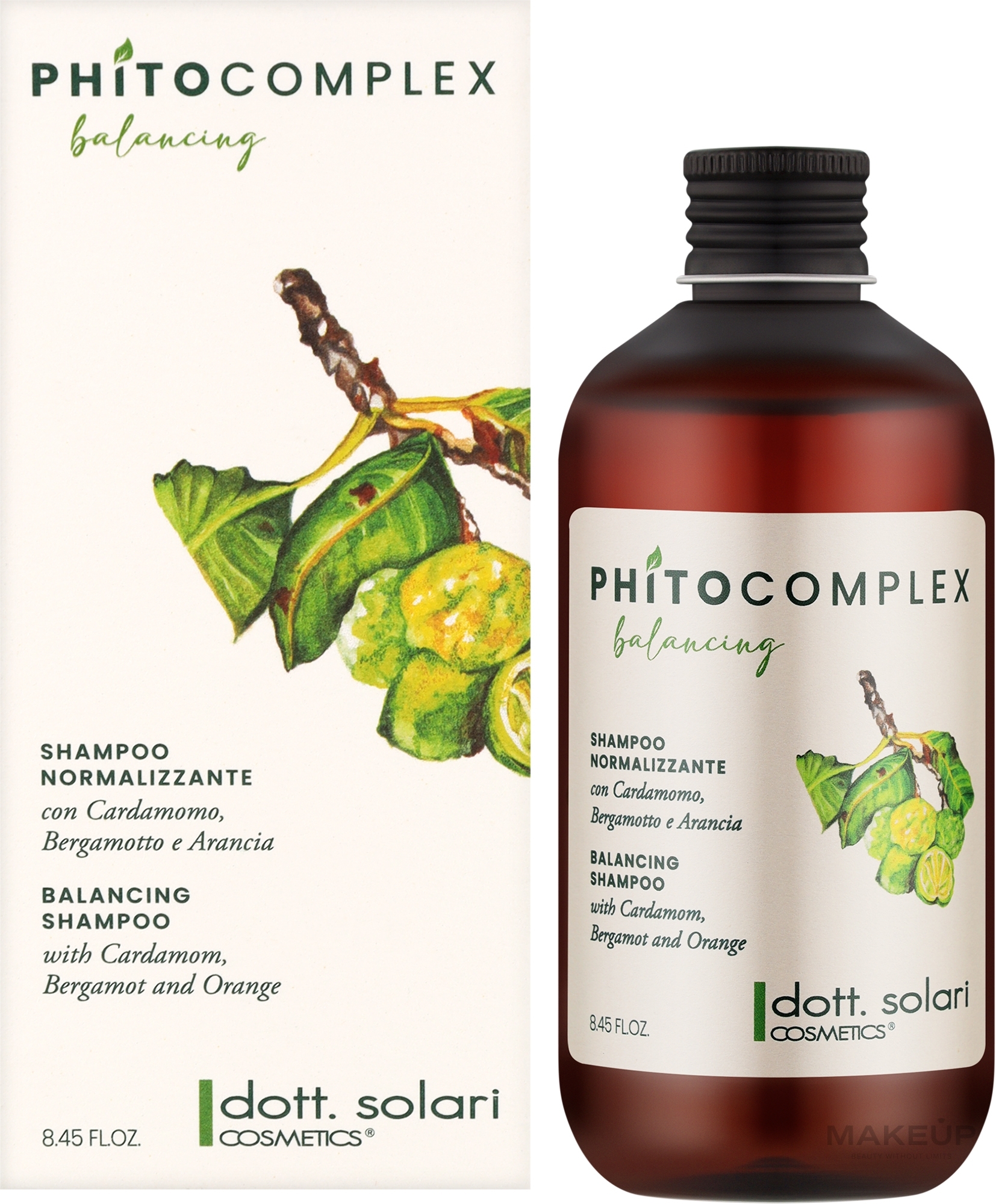 Шампунь для волос - Dott. Solari Phitocomplex Balancing Shampoo — фото 250ml