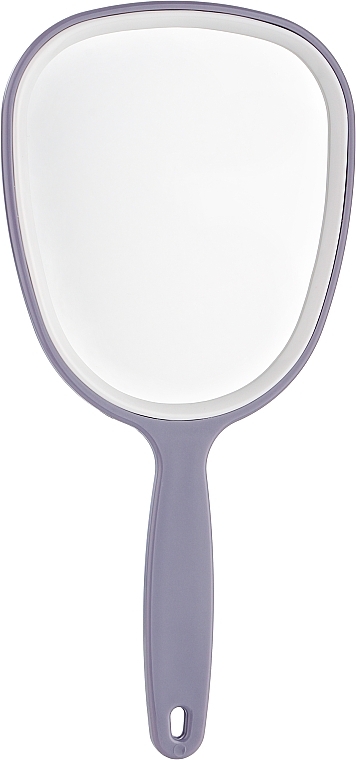 Зеркало с ручкой 28х13 см, фиолетовое - Titania