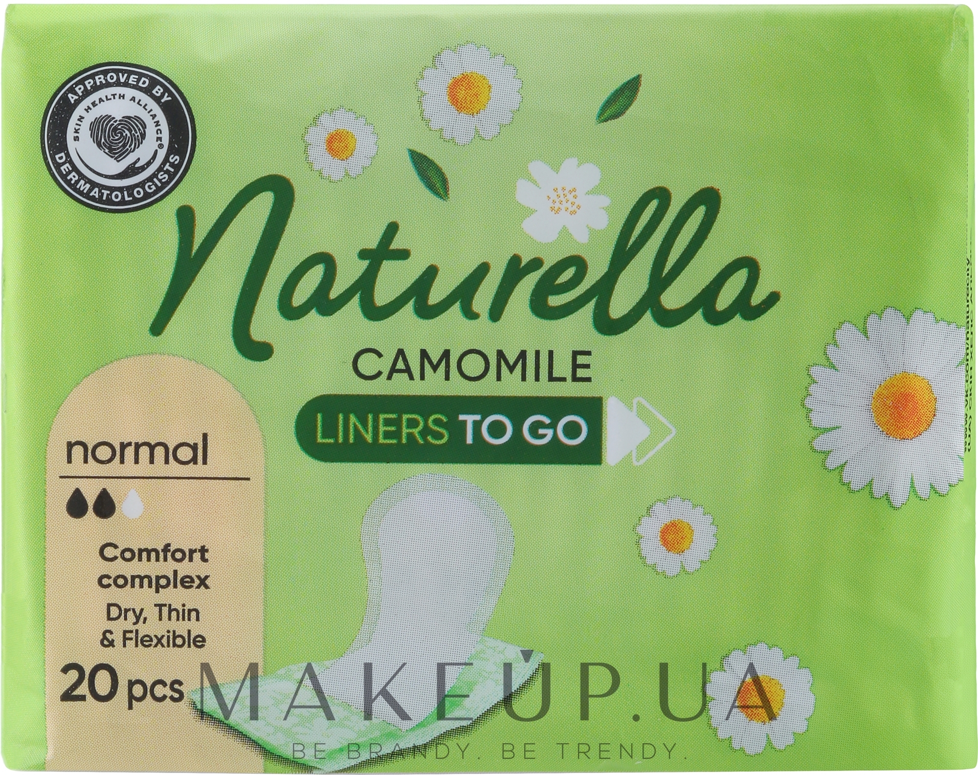 Naturella To Go Normal - Ежедневные гигиенические прокладки, 20 шт: купить  по лучшей цене в Украине | Makeup.ua