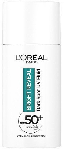 Сонцезахисний флюїд для обличчя - LOreal Paris Bright Reveal Dark Spot UV Fluid SPF 50+ — фото N3