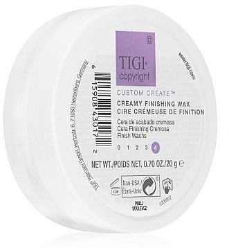 Крем-віск для волосся, ступінь фіксації 4 - Tigi Copyright Creamy Finishing Wax — фото N1