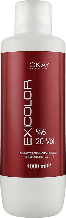 Крем-окислитель 6% - Exicolor Oxidation Cream 6% — фото N2