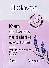 Духи, Парфюмерия, косметика Дневной крем для лица - Biolaven Day Face Cream (пробник)