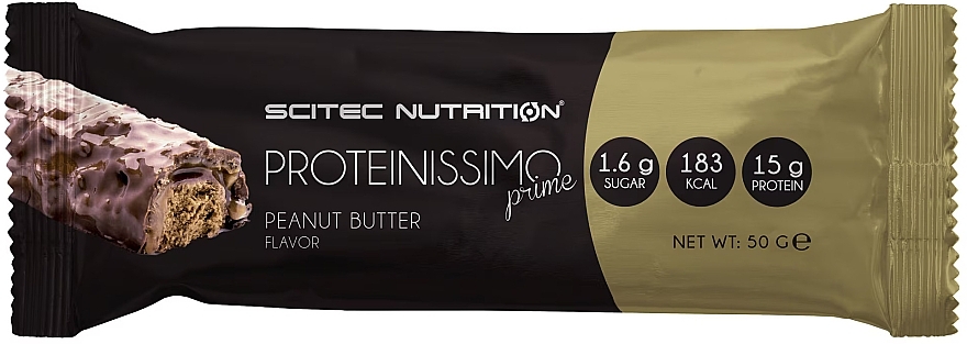 Протеиновый батончик "Арахисовое масло" - Scitec Nutrition Proteinissimo Peanut Butter — фото N1