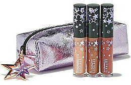 Духи, Парфюмерия, косметика Набор - MAC Lucky Stars Mini Lip Gloss Kit Neutral (lipgloss/2.4 g + bag)