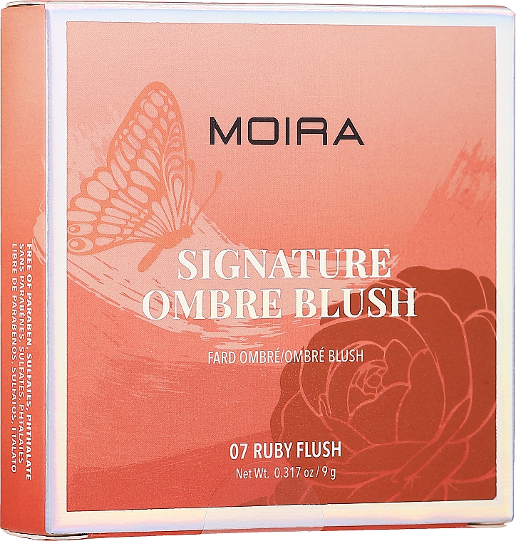 Рум'яна для обличчя - Moira Signature Ombre Blush — фото N17