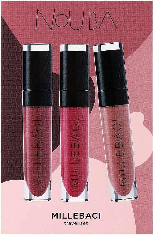 Набор - NoUBA Millebaci Travel Set №2 (lipstick/3х6ml) — фото N2