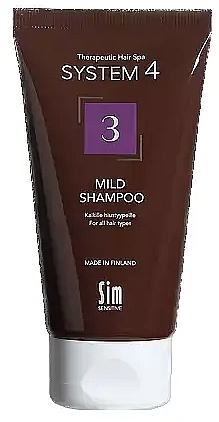 Шампунь для всіх типів волосся - Sim Sensitive System 4 Mild Shampoo — фото N1