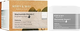 Тканинні маски з ніацинамідом і вітаміном С - Mary & May Niacinamide Vitamin C Brightening Mask — фото N2