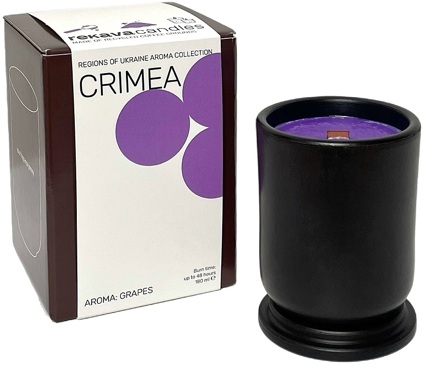 Декоративна аромасвічка "Крим" - Recava Candles — фото N1
