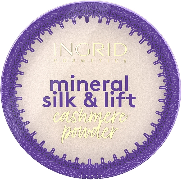 Компактная пудра - Ingrid Cosmetics Mineral Silk & Lift Cashmere Powder — фото N1