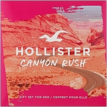 Духи, Парфюмерия, косметика Hollister Canyon Rush For Her - Набор (edp/50ml + edp/15ml)