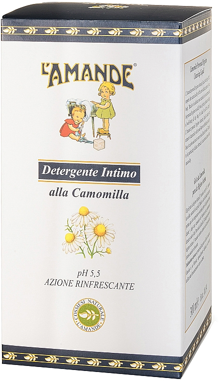 Мыло для интимной гигиены - L'Amande Detergente Intimo Alla Camomilla — фото N1