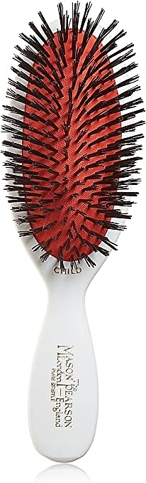 Щетка для волос, слоновая кость - Mason Pearson Pocket Sensitive Bristle Hairbrush SB4 Ivory — фото N1