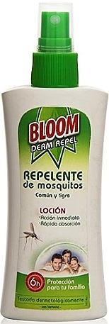 Спрей-лосьйон від комарів - Bloom Derm Repelente 6H — фото N1
