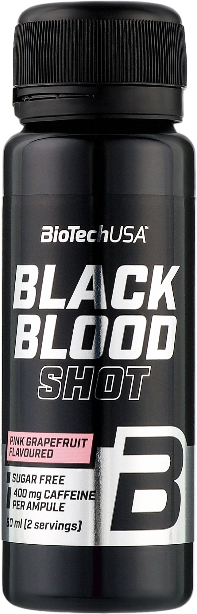 Передтренувальний комплекс "Рожевий грейпфрут" - BioTechUSA Black Blood Shot — фото 1x60ml