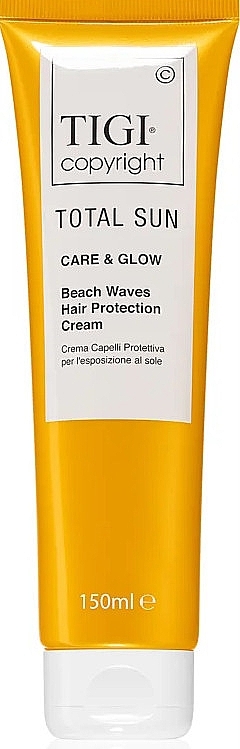 Защитный крем для волос - Tigi Copyright Total Sun Beach Waves Hair Protection Cream — фото N1
