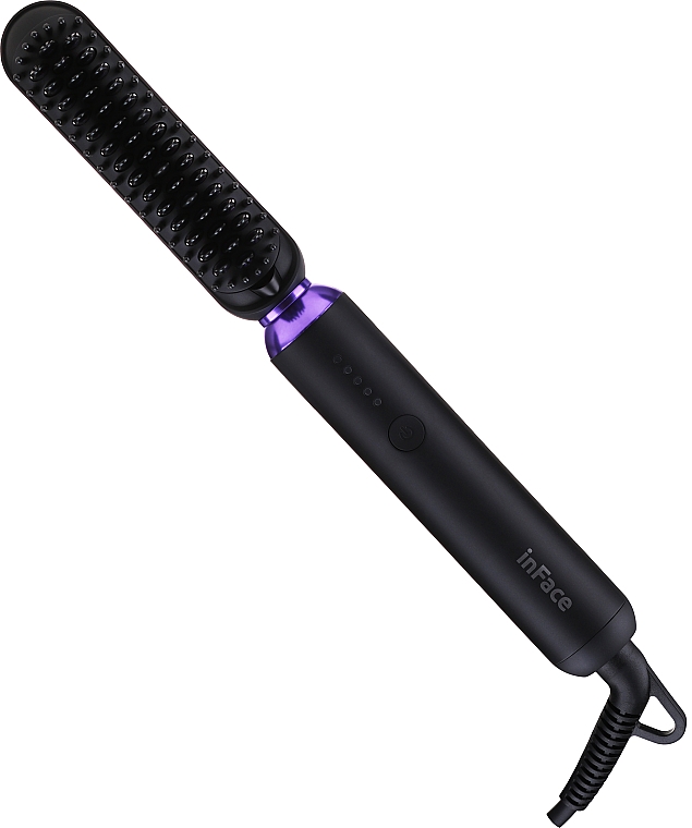 Щетка для укладки волос - inFace ZH-10B Black — фото N1