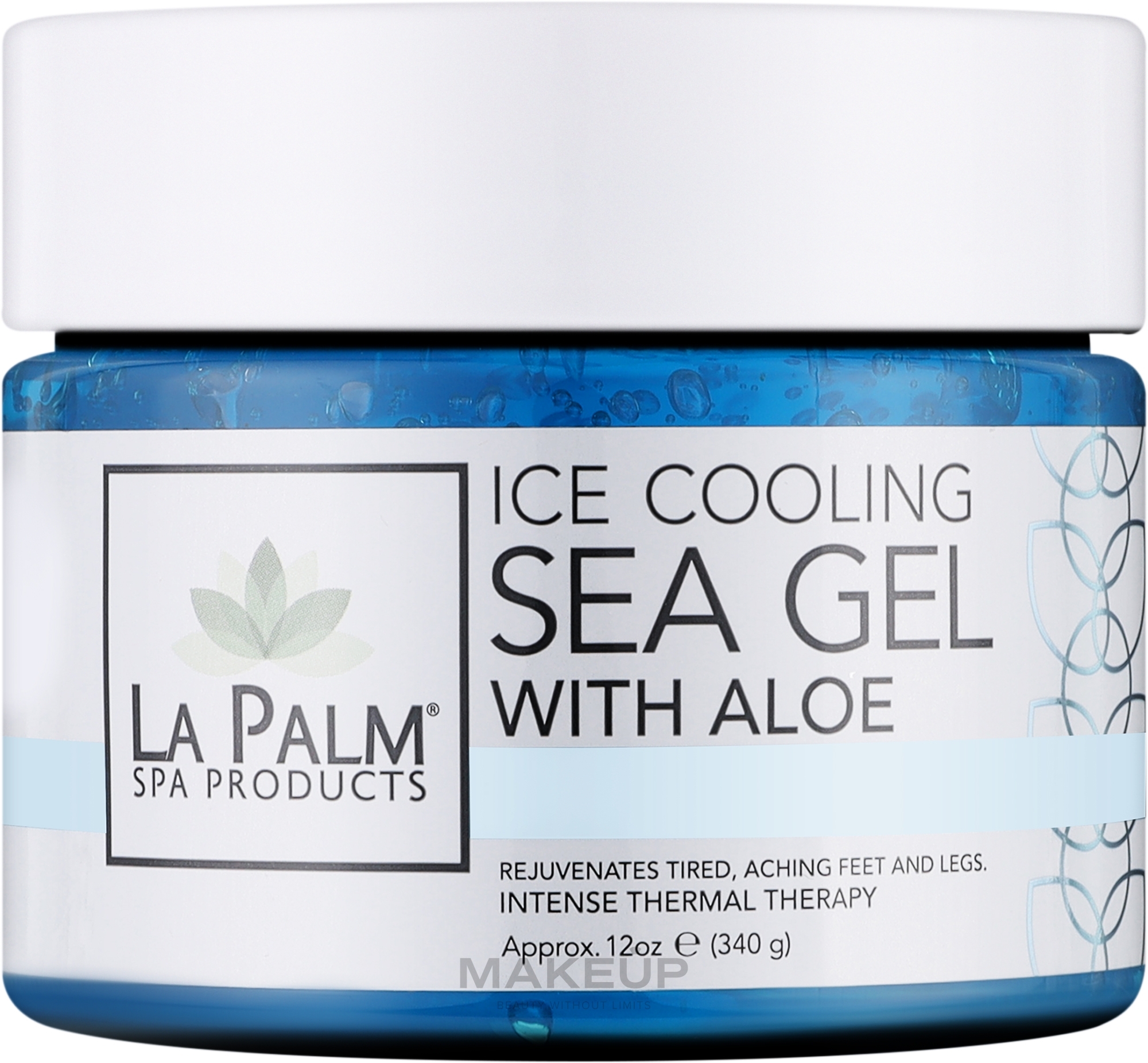Освежающий гель для ног с эвкалиптовым маслом - La Palm Ice Cooling Sea-Gel — фото 355ml