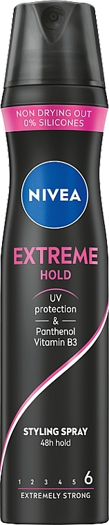 Спрей для волос экстремальной фиксации - NIVEA Extreme Hold Styling Spray — фото N1