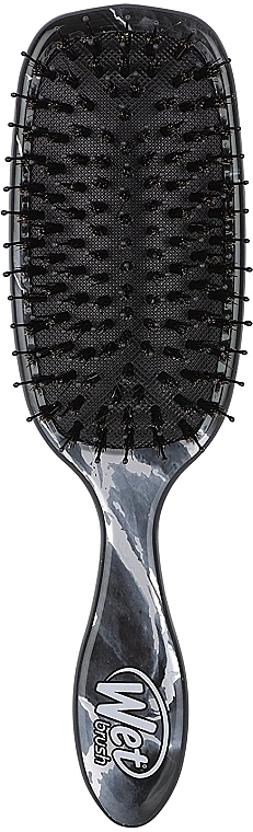 Щітка для волосся, онікс - The Wet Brush Enhancer Paddle Brush Marble Onyx — фото N1