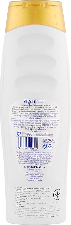 Крем-гель для душу "Арганія" - Instituto Espanol Argan Shower Gel Cream — фото N2