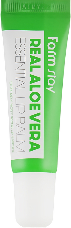 Увлажняющий бальзам с соком алоэ - FarmStay Real Aloe Vera Essential Lip Balm — фото N2