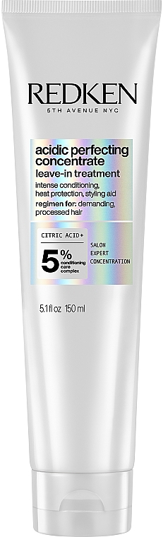 Термозащитный крем для интенсивного ухода за химически поврежденными волосами - Redken Acidic Bonding Concentrate Leave-in Treatment