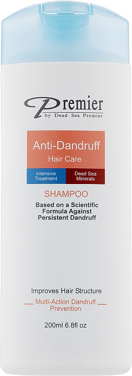 Шампунь от перхоти - Premier Dead Sea Anti-Dandruff Shampoo — фото N1