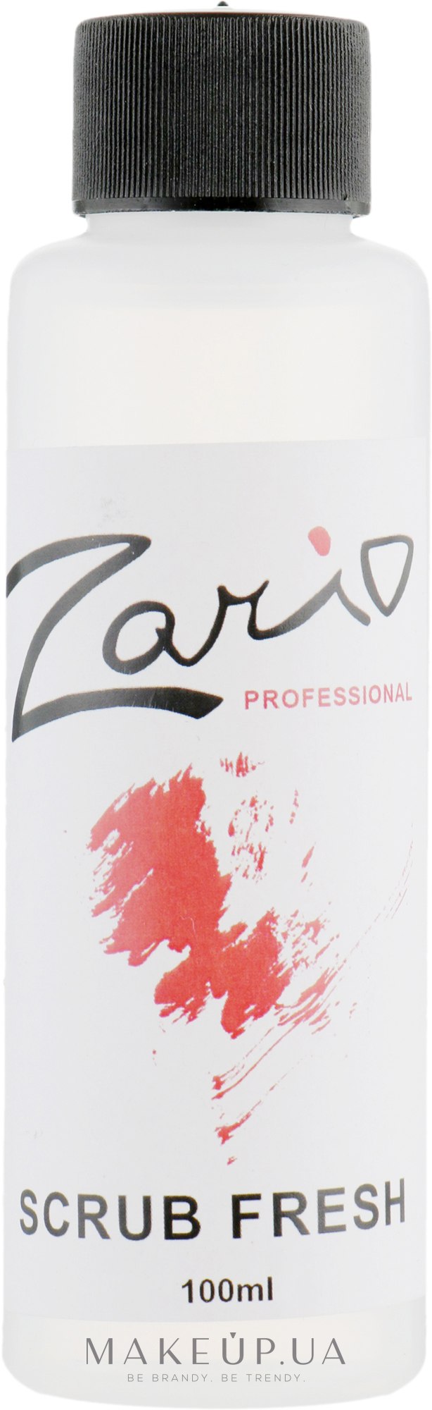Обезжириватель ногтей - Zario Professional Scrub Fresh — фото 100ml