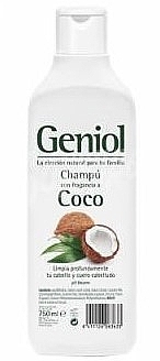 Шампунь для волос "Кокос" - Geniol Shampoo  — фото N1