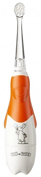 Звуковая зубная щетка от 0 до 5 лет - Profimed Bob & Bobek Baby Orange — фото N2