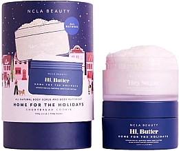 Набір - NCLA Beauty Home For The Holidays Body Care Set (b/butter/100g + b/scrub/100g) — фото N1