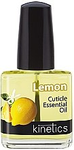 Духи, Парфюмерия, косметика Масло для ногтей и кутикулы "Лимон" - Kinetics Lemon Cuticle Oil