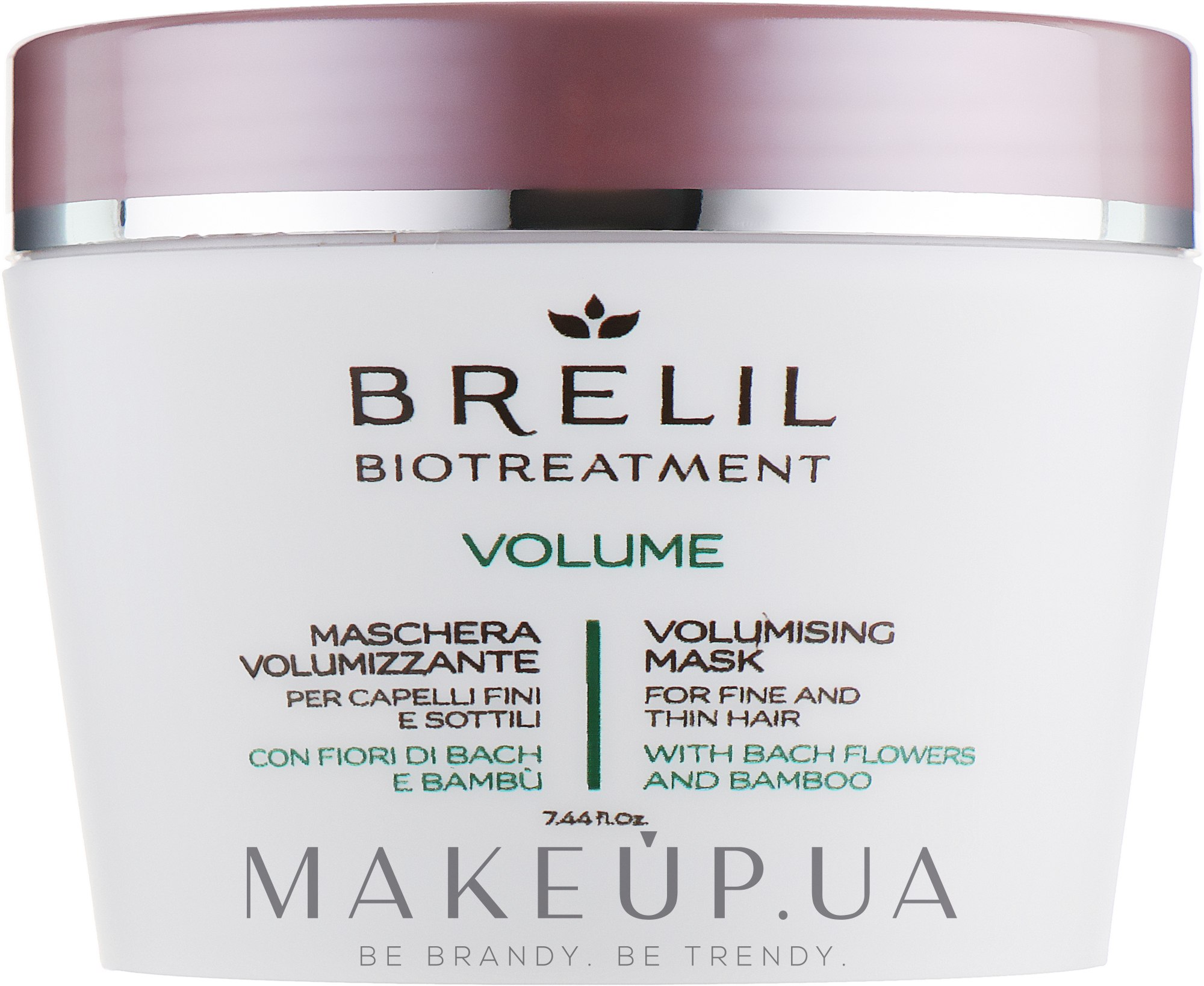 Маска для надання об'єму - Brelil Bio Treatment Volume Hair Mask — фото 220ml
