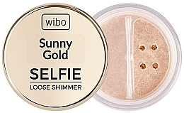 Парфумерія, косметика Хайлайтер для обличчя - Wibo Sunny Gold Selfie Loose Shimmer