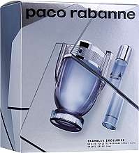 Парфумерія, косметика Paco Rabanne Invictus - Набір (edt/100ml + edt/20ml)