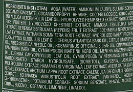 Шампунь проти гіпергідрозу з олією чайного дерева - Emmebi Italia BioNatural Mineral Treatment Hyperhidrosis Shampoo — фото N6