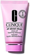 ПОДАРУНОК! Очищувальний мус для нормальної шкіри - Clinique Rinse-Off Foaming Cleanser — фото N1