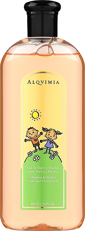Гель для ванни та душу - Alqvimia Children & Babies Bath And Shower Gel — фото N1