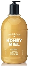 Гель-крем для душу "Медовий еліксир" - Perlier Honey Miel Bath Cream Honey Elixir — фото N2