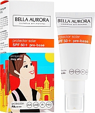 Парфумерія, косметика Сонцезахисний крем для обличчя - Bella Aurora Protector Solar Pre-Base SPF50+